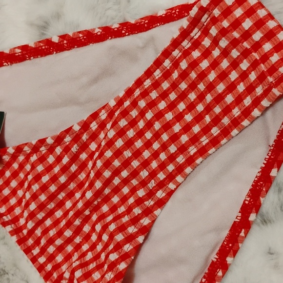 Wild Fable Red Checkered Bikini Bottom Size XS(0-2) - Picture 3 of 10